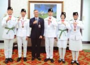 Rafael dan Alya, Putra-Putri Terbaik Riau yang Kibarkan Bendera di Istana Merdeka