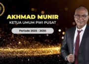 PWI Pusat Punya Nahkoda Baru, Ahmad Munir Menang Telak atas Hendry Ch Bangun