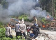 Musnahkan 10 Rakit PETI di Empat Desa, Begini Kata Kapolres Inhu 