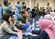 Kapolsek Senapelan Tunjukkan Dukungan Polri pada Bakti Sosial HUT ke-80 TNI di Pekanbaru