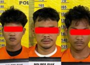 Polisi Grebek Tiga Bandar Sabu di Maredan Siak