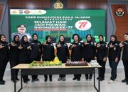 AKBP Vera Taurensa Pimpin Syukuran HUT Polwan ke-77 di Mapolda Riau