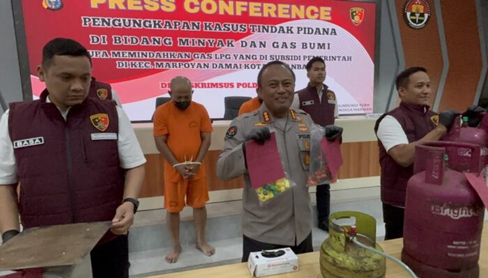 Polda Riau Pastikan Stok Gas Subsidi Aman Usai Bongkar Kasus Pengoplosan