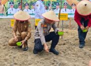 Wujudkan Swasembada Pangan, Polsek LBJ Tanam Jagung di Lahan 10 Hektare
