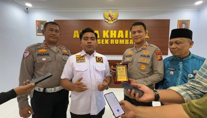 Zulkardi Puji Dedikasi Kapolsek Rumbai Jaga Keamanan dan Layani Masyarakat