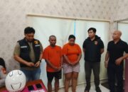 Pasutri di Tenayan Raya Ditangkap Edarkan 36 Paket Sabu