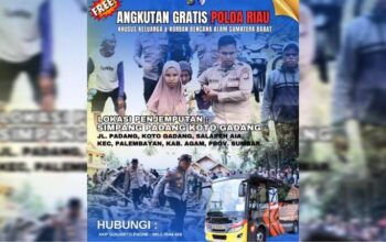 Permudah Mobilisasi, Polda Riau Siagakan Bus untuk Warga Terdampak Bencana di Sumbar