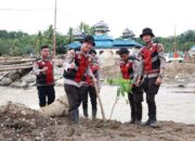 Misi Kemanusiaan Usai, Polda Riau Tinggalkan Warisan Hijau di Agam