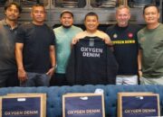 Manajemen Semen Padang FC Berkunjung ke Oxygen Denim Jakarta
