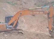 Diduga Akibat Menjadi Tempat Aktivitas Galian C, Lahan HPT di INHU Longsor