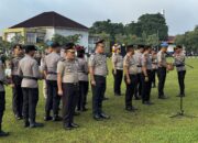 1.116 Personel Polri dan 21 PNS Naik Pangkat di Riau