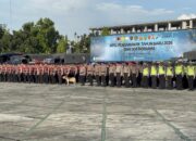 Apel Pengamanan Tahun Baru Digelar di Kantor Gubernur Riau, 1.771 Personel Dilibatkan