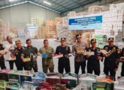 160 Juta Batang Rokok Ilegal Disita di Pekanbaru, Dirjen Bea Cukai Turun Langsung