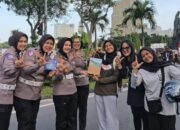 Humanis dan Edukatif, Ditlantas Polda Riau Gelar Polantas Menyapa di Car Free Day