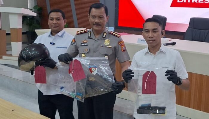 Jambret Spesialis Gelang Emas dan HP Akhirnya Ditangkap Jatanras Polda Riau