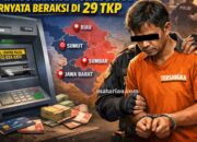 Pelaku Ganjal ATM Lintas Provinsi yang Ditangkap Polres Dumai Ternyata Beraksi di 29 TKP