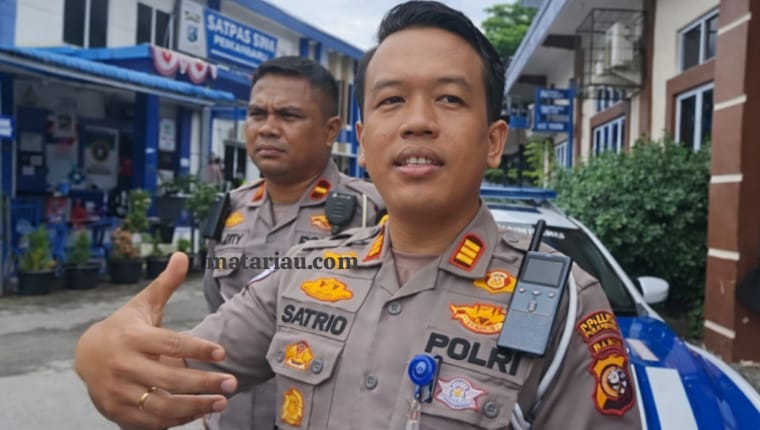Kasatlantas Polresta Pekanbaru, AKP Satrio Bagus Wira Wicaksana.(ist)
