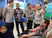 Polda Riau Gelar Donor Darah Jumat Berkah, Ratusan Personel Antusias Ikut Aksi Kemanusiaan