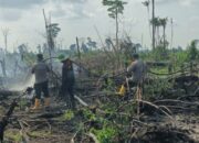 Tim Gabungan Polres Dumai Ungkap Pembakaran Lahan Ilegal di Kampung Senepis Kecil