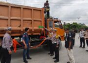 Sasar Truk ODOL, Ditlantas Polda Riau Tilang 11 Pelanggar dan Amankan Satu Unit Kendaraan