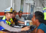 Operasi Keselamatan LK 2026, Satlantas Polres Rohil Lakukan Tes Alkohol dan Ramp Check di Jalinsum