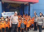 Polisi Sahabat Anak Hadir di Taman Lalu Lintas, Ditlantas Polda Riau Edukasi TK Az Zhura