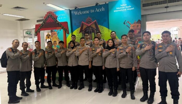 Usung Misi Kemanusiaan, 21 Mahasiswa STIK Angkatan 83 Turun ke Aceh Barat
