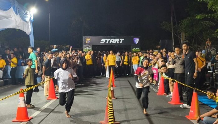 Kadiv Humas Polri Hadiri Go Sprint Go Green, Antusiasme Warga Tumpah Ruah
