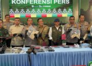 Sindikat Pemburu Gajah Sumatera Beraksi di 9 TKP, 15 Tersangka Ditangkap