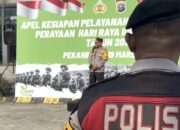 Kapolda Riau Pimpin Apel Kesiapan Pengamanan Lebaran, Tekankan Pelayanan Humanis