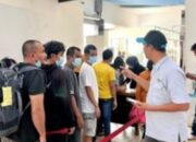 32 PMI Dideportasi dari Malaysia Tiba di Dumai, Jalani Pemeriksaan dan Masa Transit