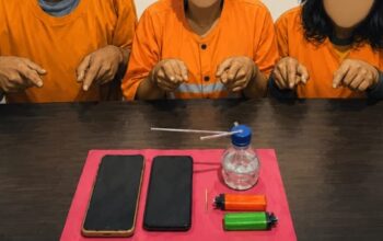 Tiga Pengguna Sabu Digerebek di Kafe Remang-remang Suriname Bengkalis