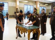 Kajati Riau Lantik Sejumlah Pejabat Baru, Kajari Rohul Resmi Berganti
