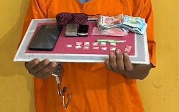 Polsek Mandau Tangkap Pria 50 Tahun Terkait Sabu