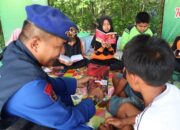 Klinik hingga Pustaka Terapung, Program JALUR Ditpolairud Polda Riau Hangatkan Warga Desa Bokor