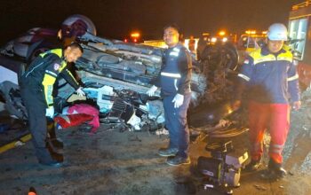 Tabrak Truk Trailer di Tol Permai, 3 Penumpang Ambulan Tewas Seketika