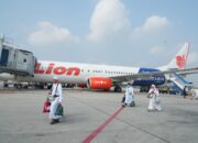 213 Jamaah Haji Kloter Pertama Riau Tiba di Bandara SSK II Pekanbaru