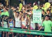 Pelari dari Empat Negara Meriahkan Riau Bhayangkara Run 2026 di Pekanbaru