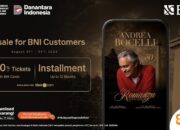 Andrea Bocelli Bakal Konser di Indonesia, BNI Buka Presale Tiket Diskon hingga 20 Persen