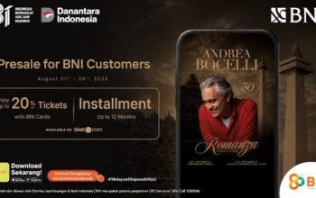 Andrea Bocelli Bakal Konser di Indonesia, BNI Buka Presale Tiket Diskon hingga 20 Persen