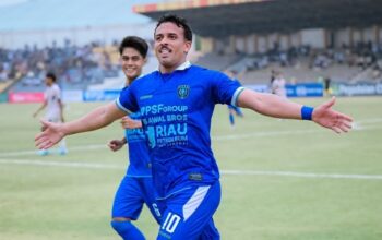 Striker PSPS Makin Tajam, Begini Kata Antonio Gamaroni yang Cetak 4 Gol dari 3 Laga