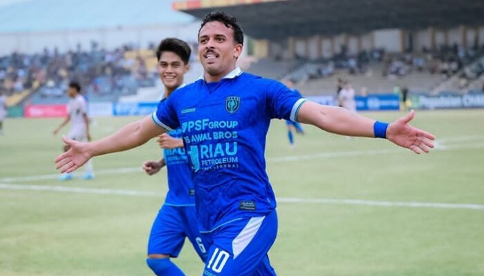 Striker PSPS Makin Tajam, Begini Kata Antonio Gamaroni yang Cetak 4 Gol dari 3 Laga