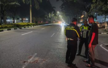 Tabrak Pemotor di Jalan Sudirman Pekanbaru, Pengemudi Mobil Kabur
