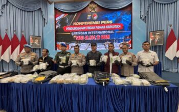 Sita 46,9 Kg Sabu Senilai Rp84,49 Miliar, Polda Riau Buru Pengendali Jaringan