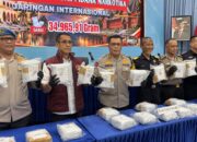Polda Riau Gagalkan Penyelundupan 35 Kg Sabu Jaringan Internasional, Lima Tersangka Ditangkap