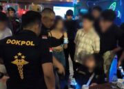 Polisi Razia Delapan THM di Pekanbaru, Dua Pengunjung Positif Narkoba